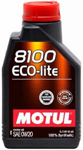 MOTUL 8100 ECO-LITE 0w20 SM/SN/GF-5 1л. синтетика, масло моторное